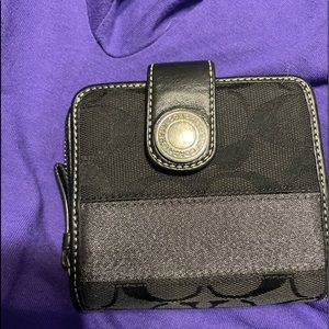 Black Coach Wallet